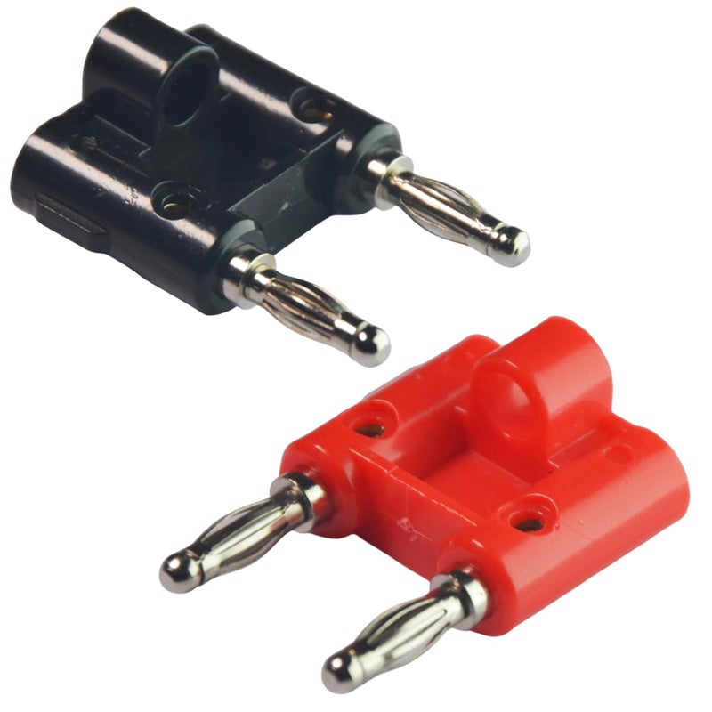 CESS Dual 2-Way Speaker Banana Plug Cable Connector - Banana Dual Plug (4 Pack) - Image 5